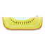 Пенал Offtop А Тропический фрукт, желтый (849939) - миниатюра 1