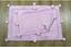 Набор ковриков Irya New Stria pembe, 90х60 см и 60х40 см, розовый (svt-2000022226127) - миниатюра 1