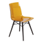 Стул Papatya X-Treme S Wox, ножки бук венге, оранжевый (4823044308279) - миниатюра 1