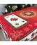 Салфетка на стол Прованс Праздник, 50х30 см, красный (23418) - миниатюра 2