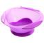 Тарелка на присоске Baby Team, 280 мл, фиолетовый (6004_фиолетовый) - миниатюра 1