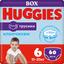 Подгузники-трусики для мальчиков Huggies Pants 6 (15-25 кг), 60 шт. - миниатюра 1
