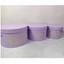 Набор подарочных коробок UFO Purple YS 2516P, 3 шт. (YS 2516P Набор 3 шт PURPLE круг.) - миниатюра 1