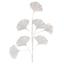 Веточка декоративная Lefard Гинкго билоба, 73 см, белый (66-129) - миниатюра 1
