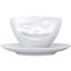 Чашка з блюдцем Tassen для кофе Подмигивающее лицо, белая, 200 мл (TASS14801/TA) - миниатюра 3