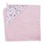Рушник з куточком Ceba Baby Printed Line Unicorn, 100х100 см, рожевий (8971284) - мініатюра 1