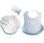 Набор для кормления BabyBjörn Baby Dinner Set Powder Blue, 5 приборов, голубой (070067) - миниатюра 1