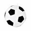 Декоративна подушка Tigres Футбольний м'ячик, чорний з білим (ПШ-0003) - мініатюра 1