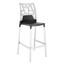Барний стілець Papatya X-Treme Ego-Rock, сірий з білим (4820128120321) - мініатюра 1