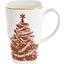 Чашка Lefard Merry Christmas, 600 мл, білий з червоним (924-746) - мініатюра 1