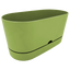 Горшок для цветов Poliwork балконный Begonya, 5.5 л, зеленый (BGB30Y) - миниатюра 1