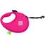 Повідець-рулетка для собак Waudog R-leash з контейнером для пакетів, світловідбивна стрічка, S до 12 кг, 3 м рожевий - мініатюра 5