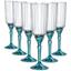Набор бокалов для игристых вин Bormioli Rocco Florian Lucent Blue 210 мл 6 шт. (199421BCG021990) - миниатюра 2