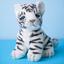 М'яка іграшка Hansa Білий тигр, 18 см (3420) - мініатюра 2