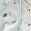 Дитячий плед в ліжечко Karaca Home Woof, 120х100 см, блакитний (2000022087148) - мініатюра 4