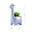 Горщик зі штучною рослиною МВМ My Home Жираф, 15,5 см, блакитний (DH-FLOWERS-20 GREEN/BLUE) - мініатюра 7