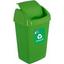 Ведро для мусора Heinner 35 л зеленое (HR-AL-35V) - миниатюра 1