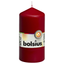 Свеча Bolsius столбик, 12х6 см, бордовый (390144) - миниатюра 1
