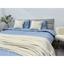 Комплект постельного белья Ecotton двуспальный 250958 Цветок на голубом (24276) - миниатюра 4