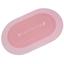 Коврик суперпоглащающий в ванную Stenson 80x50 см овальный светло-розовый (26284) - миниатюра 2