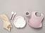 Набор для кормления BabyBjörn Baby Dinner Set Powder Pink , 5 приборов, розовый (070064) - миниатюра 3