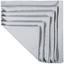 Набор столовых салфеток Iris Home сатин классик, 35х35 см, серый, 12 шт. (svt-2000022319683) - миниатюра 1