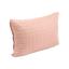 Чохол на подушку Руно Apricot на блискавці, стьобаний мікрофайбер+велюр, 50х70 см, персиковий (382.55_Apricot) - мініатюра 2