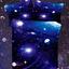 Комплект постільної білизни Love You Космос 7, полісатин, євростандарт, синій (56002) - мініатюра 1
