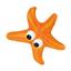 Игрушка для собак Trixie Морская звезда с пищалкой, 23 см (3516) - миниатюра 1