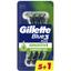 Одноразові станки для гоління Gillette Blue 3 Sensitive, 6 шт. - мініатюра 1