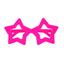 Очки карнавальные Offtop Звезды, розовый (870175) - миниатюра 1