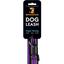 Повідець для собак BronzeDog Mesh, розмір L, 200х2,5 см, фіолетовий - мініатюра 7