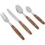 Набор столовых приборов Gimex Cutlery Nature Wood 16 предметов (6960904) - миниатюра 1