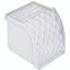 Тримач для туалетного паперу Volver Crystal TR, білий (10201TR) - мініатюра 1
