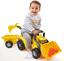 Трактор-погрузчик Ecoiffier Макси для катания малыша с прицепом (7850) - миниатюра 7