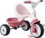 Триколісний велосипед 3 в 1 Smoby Toys Бі Муві Комфорт, рожевий (740415) - мініатюра 2