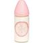 Бутылочка для кормления Suavinex Смысл жизни, 240 мл, розовый (303491) - миниатюра 1