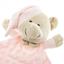 Плед с игрушкой-одеялом Interbaby Bubble Dou-Dou Bear Pink, 110х80 см, розовый (8100217) - миниатюра 3