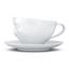 Чашка з блюдцем для кави Tassen Усмішка 200 мл, порцеляна (TASS14101/TA) - мініатюра 4