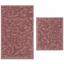 Набор ковриков Karaca Home Kelly Flower murdum, сливовый (svt-2000022317085) - миниатюра 2