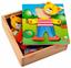 Деревянный игровой набор Viga Toys Гардероб медведя (56401) - миниатюра 1