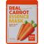 Маска для лица FarmStay Real Carrot Essence Mask Морковь 23 мл - миниатюра 1