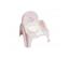 Горшок-стульчик Теga Зайчики, с музыкой, розовый (PO-065-104) - миниатюра 1