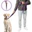 Повідець для собак BronzeDog Mesh, розмір S, 200х1,6 см, фіолетовий - мініатюра 9