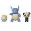 Набор игровых фигурок Pokemon W17 Battle figure Togepi + Pancham + Wartortle (PKW3051) - миниатюра 1