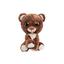 Мягкая игрушка Lumo Stars Медведь Отсо, 15 см, коричневый (54966) - миниатюра 1