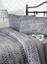 Комплект постельного белья Irya Home And More Karsen, евростандарт, серый (svt-2000022266420) - миниатюра 1