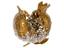 Елочное украшение Lefard Гранат, 11,5 см, золотой (66-189) - миниатюра 2