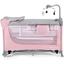 Кровать-манеж с пеленатором Kinderkraft Leody розовая (00-00304811) - миниатюра 3