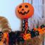 Фонарь бумажный Yes! Fun Halloween Тыква с подвеской-серпантин, 25 см (973647) - миниатюра 3